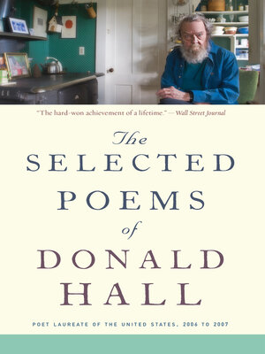 cover image of The Selected Poems of Donald Hall